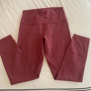 Lulu lemon high rise leggings 25inch